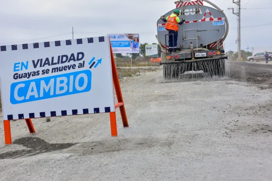 ¡El valor de la palabra! Iniciamos a tiempo la rehabilitación integral de la avenida Tanasa, en Durán