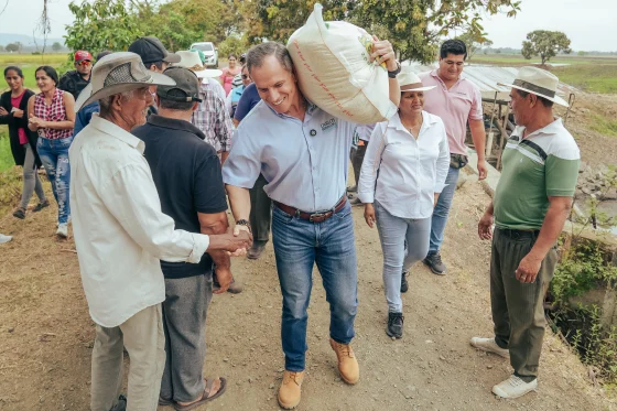 Prefectura Ciudadana del Guayas mejora drenaje en Daule para fortalecer la producción agrícola