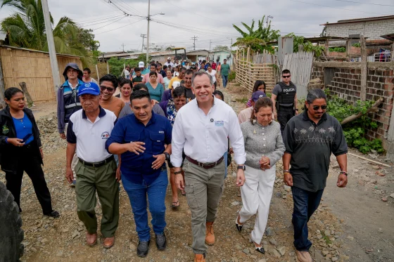 El Morro mejora su movilidad gracias a la gestión de la Prefectura Ciudadana del Guayas