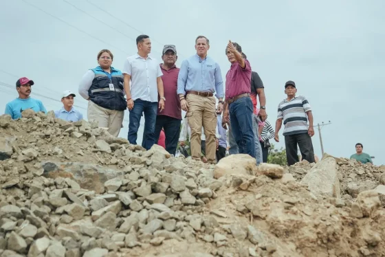 Refuerzan zona ribereña en Daule con obra finalizada por la Prefectura Ciudadana del Guayas