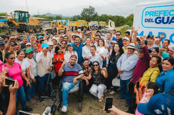 Con socialización, Prefecta Marcela Aguiñaga activa obra vial clave en Pedro Carbo, que conecta Guayas y Manabí, con financiamiento del Banco Mundial por cerca de $13 millones