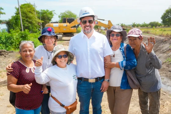 Ante la alerta naranja por El Niño, Prefecto Carlos Encalada reafirma que la prevención es y seguirá siendo el camino correcto para salvar vidas en Guayas